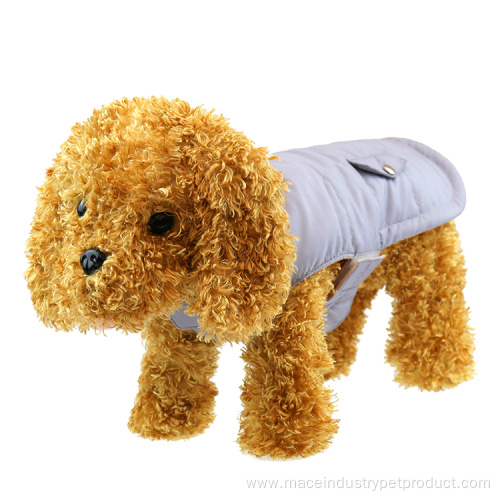 Nylon Fabric polar pocket vest Pet Clothes